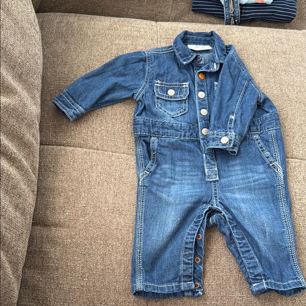 Gymboree Blue Denim Kids Overalls